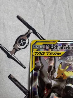 Pikachu & Zekrom GX SM168 Tag Team Alternate Full Art Holo Promo Pokemon NM - Image 5