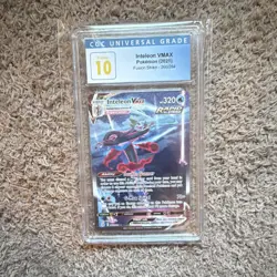 Pokemon Inteleon VMAX Alternate Art CGC 10 266/264 Fusion Strike - Image 1