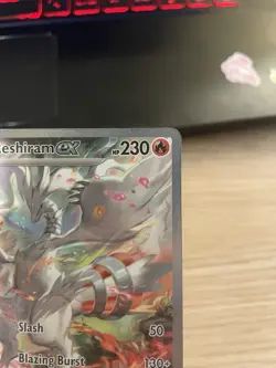 2025 POKEMON WHITE FLARE #166/086 RESHIRAM EX SPECIAL ILLUSTRATION RARE - Image 3