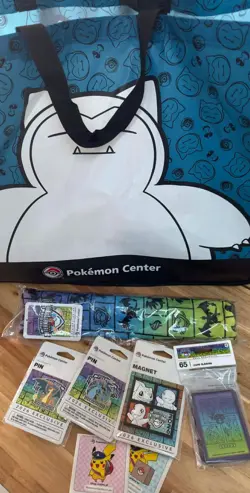 Pokemon EUIC 2026 Bundle Pins Playmat Sleeves Magnet Bag - Image 1