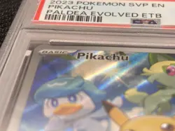 Pikachu 027 Paldea Evolved PSA 10 (2023 Pokemon SVP EN) - Image 4
