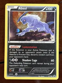 Pokemon XY Promo Absol XY178 Holo LP - Image 1