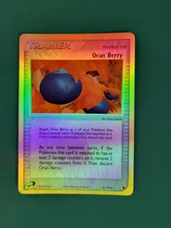 Oran Berry 85/109 Reverse Holo from Pokemon Ruby and Sapphire NM/LP - Image 1