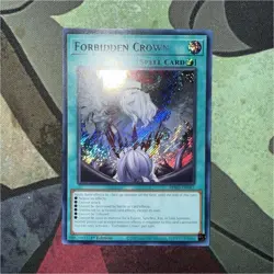 Yu-Gi-Oh! Forbidden Crown Burst Protocol Spell Card 1st Edition Holo BPRO-EN067 - Image 1