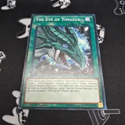 The Eye of Timaeus LEDD-ENA21 1st Edition LP Light Play Yu-Gi-Oh! Card - Image 3