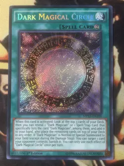 Yugioh: Dark Magical Circle - MP17-EN100 - Secret Rare - 1st Edition - NM - Image 1