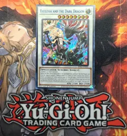 Yugioh! Ecclesia and the Dark Dragon - BPRO-EN041 - Secret Rare - 1st Edition - Image 1