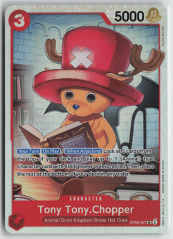 One Piece TCG Tony Tony.Chopper SR OP08-007 Two Legends English - Image 1