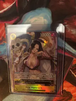 One Piece Boa Hancock - OP14-112 SR (Alternate Art) The Azure Sea's Seven (OP14) - Image 1