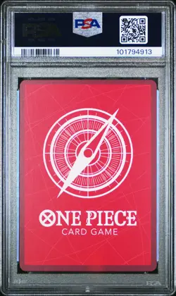 2022 ONE PIECE ROMANCE DAWN OP01-002 TRAFALGAR LAW - PSA 10 - ERRATA #2 POP 13! - Image 2