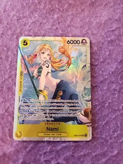 One Piece TCG Heroines Nami EB03-053 Super Rare - Image 1