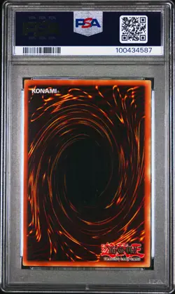 2002 YU-GI-OH! THE ETERNAL DUELIST SOUL PROMO #003 SKULL DICE PSA 8 - Image 2