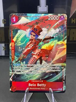 Belo Betty PRB-01 The Best (ALT ART) English OP05-015 One Piece TCG - Image 1