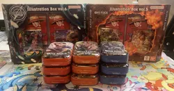 One Piece Sealed Lot - Vol. 2 Tin - Illustration Box Vol. 5 & 6 - Image 1