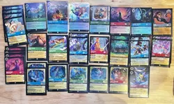 Disney Lorcana Fabled, Wispers in the Well and Winterspell Legendary Epic Lot - Image 1