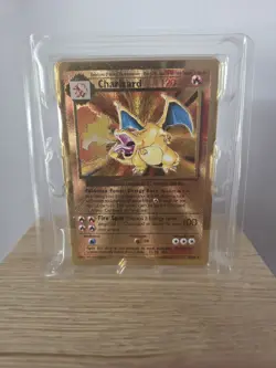 Pokemon Celebrations Charizard Gold Metal Card #4/102 UPC Promo 🌟 - Image 5