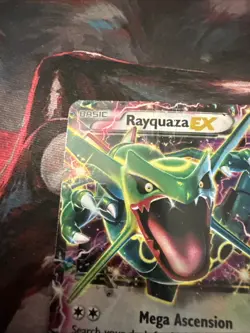 Pokemon TCG Rayquaza EX Holo Rare Black Star Promo Card XY66 - Image 2