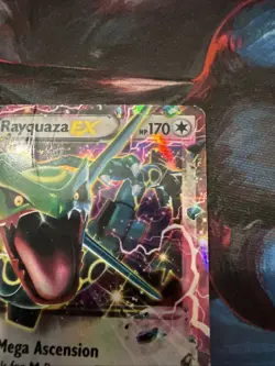 Pokemon TCG Rayquaza EX Holo Rare Black Star Promo Card XY66 - Image 3