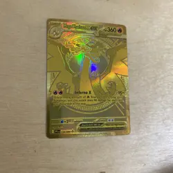 Mega Charizard X ex 130/094 Me02: Phantasmal Flames Holo Pack Fresh Pokemon Card - Image 2