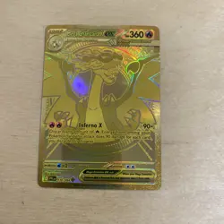 Mega Charizard X ex 130/094 Me02: Phantasmal Flames Holo Pack Fresh Pokemon Card - Image 3