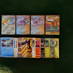 Pokemon 15 Card Lot Has 6 EX (holos) In Lot. - Image 1