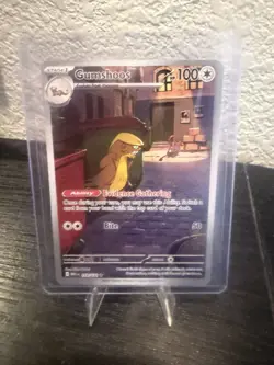 Pokemon TCG Gumshoos 153/132 Meg en Mega Evolution Illustration Rare Card - Image 1