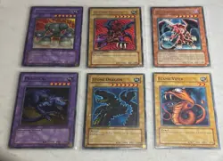 Yugioh! McDonald's Promo Series 2 MDP2 Limited Edition 6 Card Lot MP - Image 1