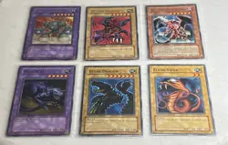 Yugioh! McDonald's Promo Series 2 MDP2 Limited Edition 6 Card Lot MP - Image 2