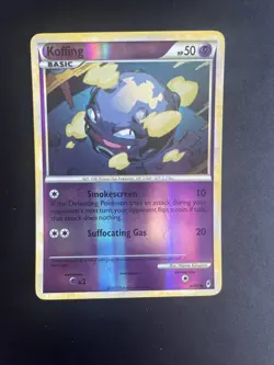 Pokemon Card Koffing 60/95 Call of Legends Reverse Holo LP/NM - Image 1