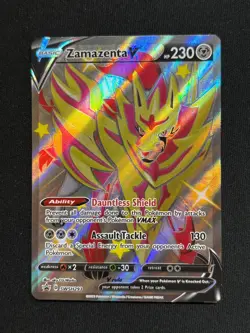 Zamazenta V SWSH293 - SWSH Black Star Promo - Pokemon Card - Image 1