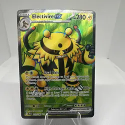 Electivire EX Full Art Holo 212/182 DRI 280 HP Lightning Pokemon Card (NM) - Image 1