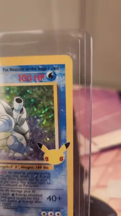 Blastoise 2/102 Holo Celebrations Classic Collection Pokemon Card - Image 2