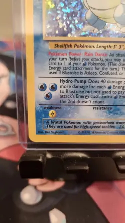 Blastoise 2/102 Holo Celebrations Classic Collection Pokemon Card - Image 4
