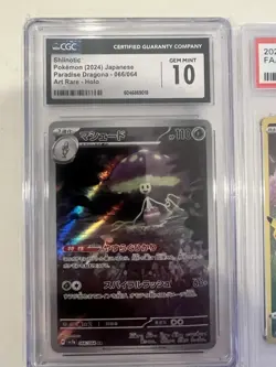 pokemon graded card lot PSA amd CGC 2 cards - Image 2