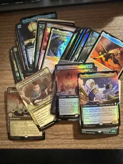 Avatar Magic The Gathering Collector/Play Bulk - 340 Card Lot W/ Deckbox & Wheel - Image 2