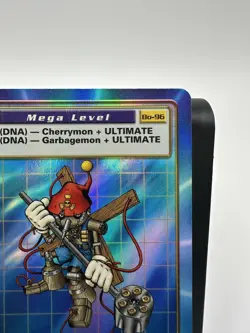 Puppetmon Card Bo-96 Mega Level Digimon Holo Foil, Bandai 1999 - Image 4