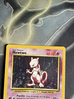 Mewtwo 10/102 Holo Rare - Base Set - WOTC 2000 Pokemon Card - Image 2