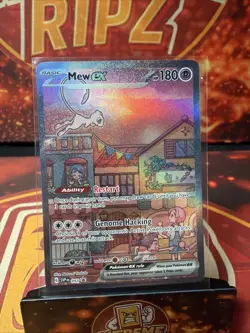Mew ex 053 Sv: Scarlet & Violet Promo Cards Holo Pokemon - Image 1