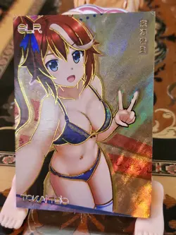 Goddess Haven 5 Tokai Teio SLR Serial 663/666 Trading Card Spicy Waifu SLR 005 - Image 3