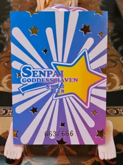 Goddess Haven 5 Tokai Teio SLR Serial 663/666 Trading Card Spicy Waifu SLR 005 - Image 4