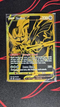 Zacian V - SWSH076 - SWSH: Sword & Shield Promo Cards Holo - PTCG - Image 2