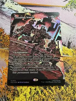 Doubling Season * Borderless * Foil - PZA Teenage Mutant Ninja Turtles - Image 4