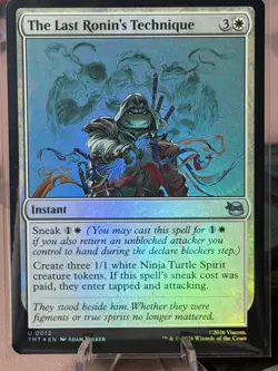 The Last Ronin’s Technique - 12 - MTG: Teenage Mutant Ninja Turtles - Foil TMNT - Image 1