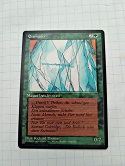 Mtg Wall Of Ice (Eismauer) German Fbb Regular Uncommon - Uncirculate - Image 1
