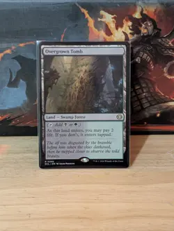 MTG ~ Overgrown Tomb ~ Lorwyn Eclipsed ~ Near Mint ~ Rare - Image 1
