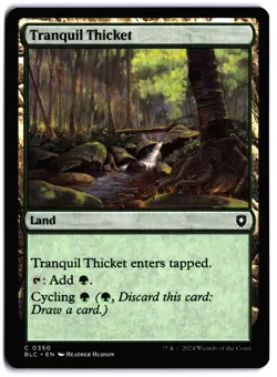 Tranquil Thicket NM BLC Commander: Bloomburrow MTG - Image 1