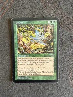 Aluren MP MTG Magic the Gathering Tempest Reserved List - Image 1