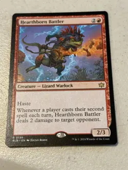 mtg Hearthborn Battler, Bloomburrow, unplayed - Image 1