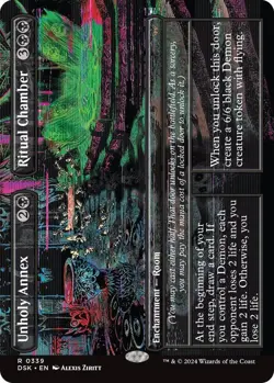 Unholy Annex Ritual Chamber (Showcase) - Duskmourn: House of Horror DSK 339 M - Image 1