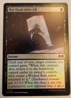 Not Dead After All Wilds of Eldraine Foil - Image 1